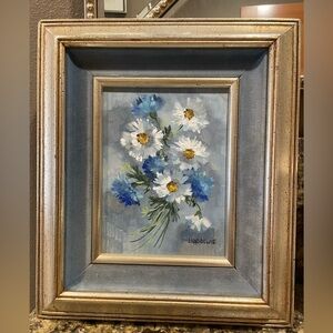 Mary Lansdowne 1969 Floral Painting